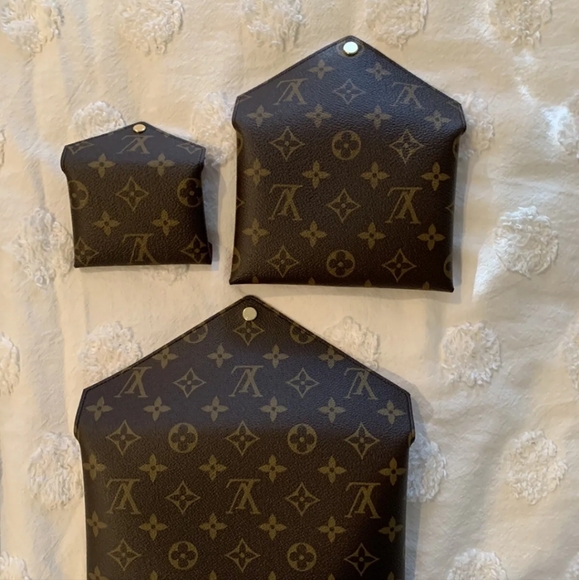 Louis Vuitton Monogram Pochette Kirigami 3 Piece Set Pouch Envelope Clut… - Picture 7 of 10